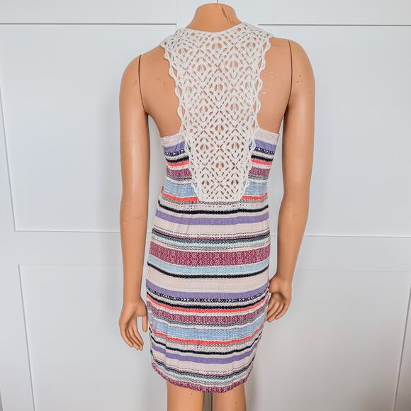 Threads 4 Thought, Sleeveless Boho Summer Dress w/ Lace Back-Women's Size Medium - Picture 2 of 9